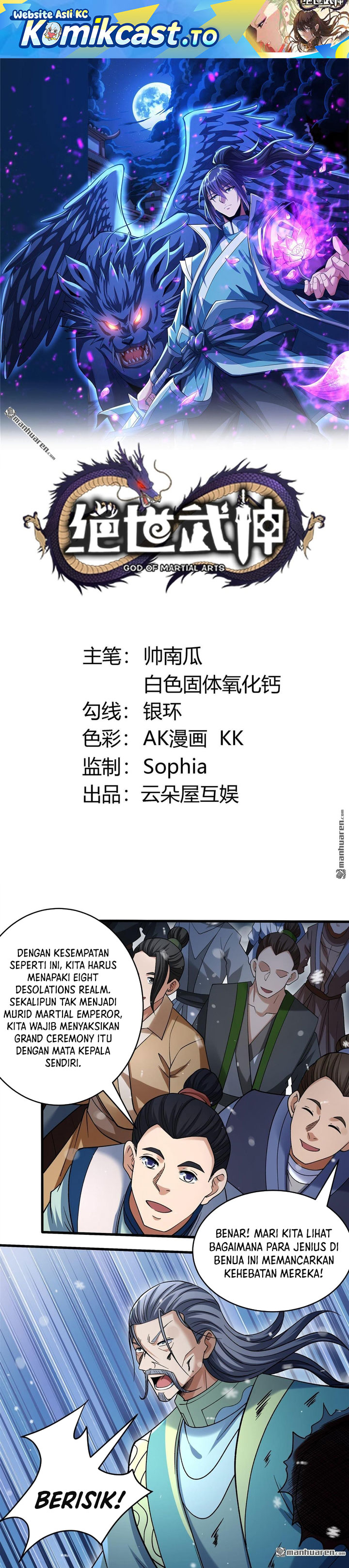 Baca God of Martial Arts - Chapter 1108 halaman 2