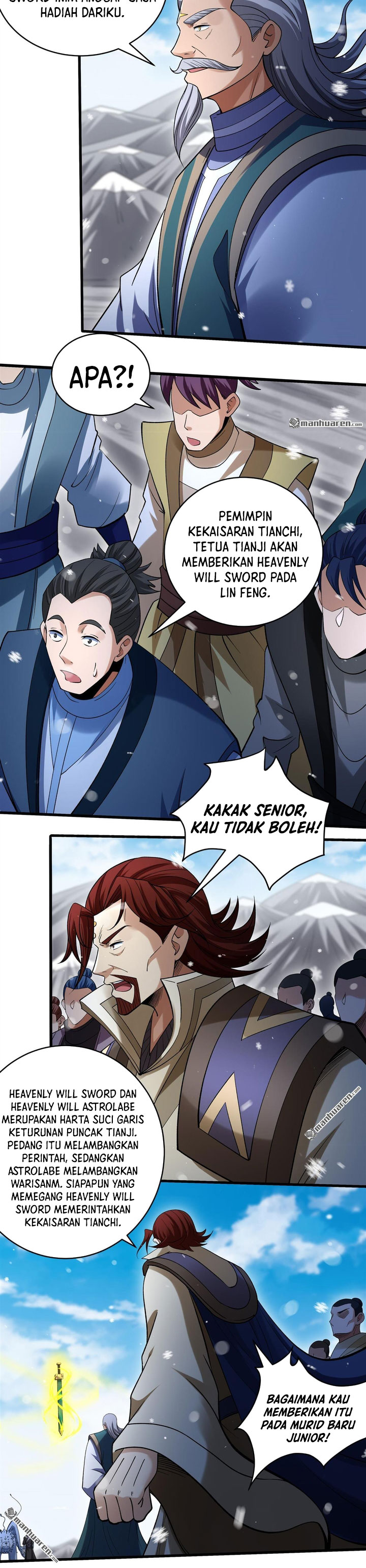 Baca God of Martial Arts - Chapter 1111 halaman 7