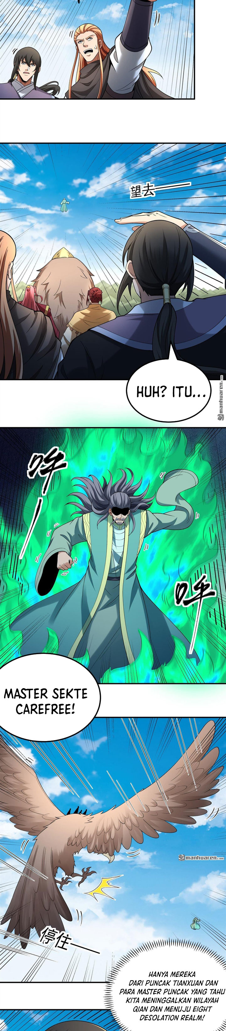 Baca God of Martial Arts - Chapter 1114 halaman 3