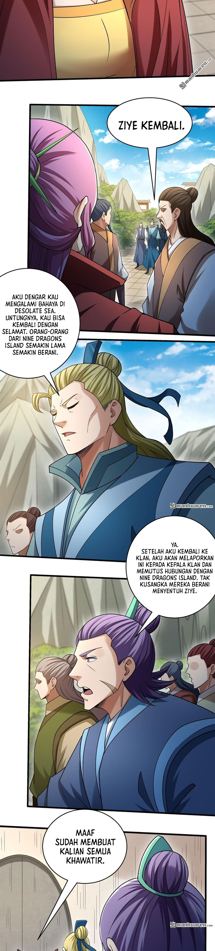Baca God of Martial Arts - Chapter 1129 halaman 8