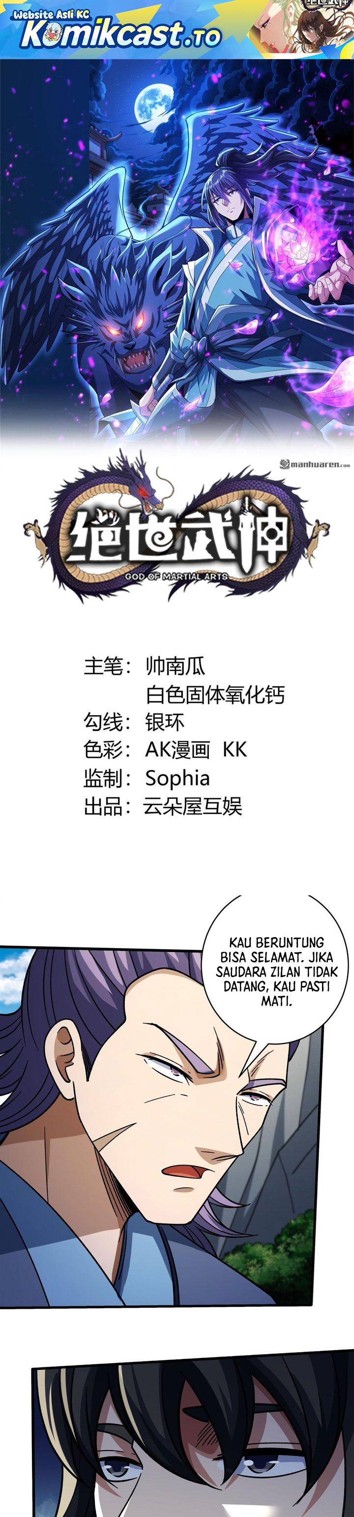 Baca God of Martial Arts - Chapter 1131 halaman 2