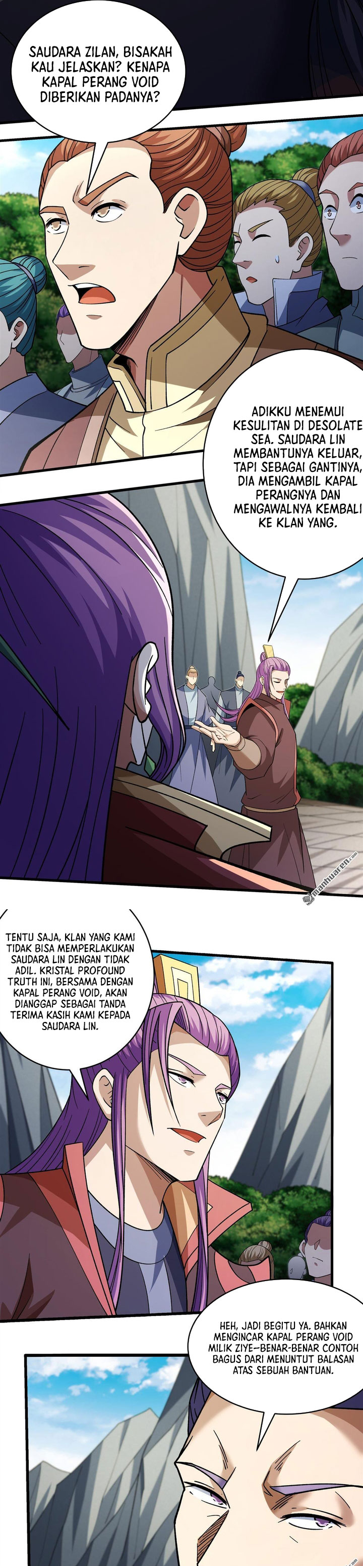 Baca God of Martial Arts - Chapter 1131 halaman 5