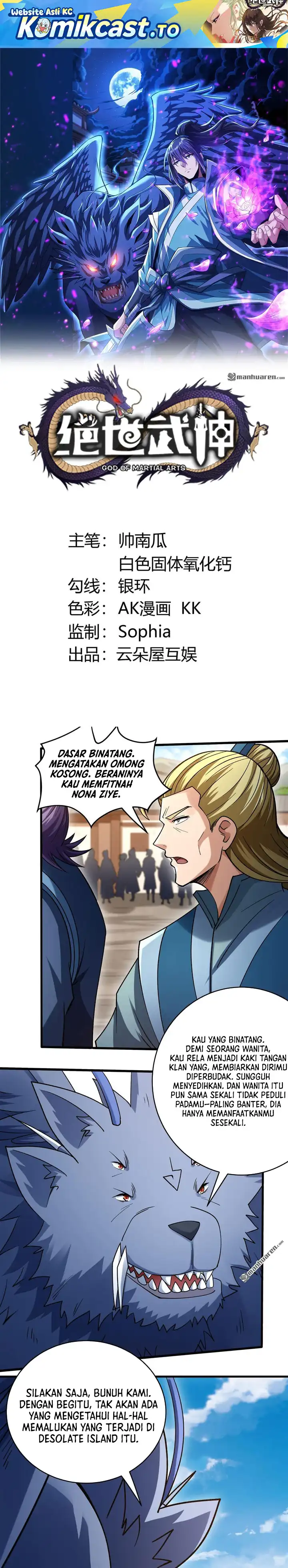 Baca God of Martial Arts - Chapter 1133 halaman 2