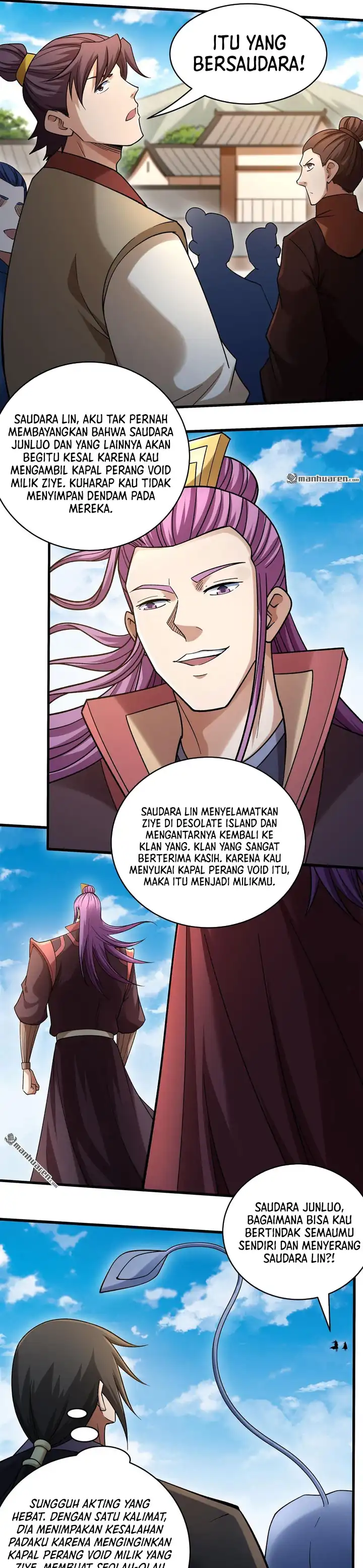 Baca God of Martial Arts - Chapter 1133 halaman 4