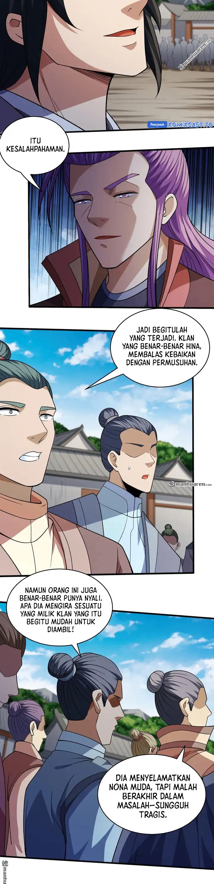 Baca God of Martial Arts - Chapter 1134 halaman 3