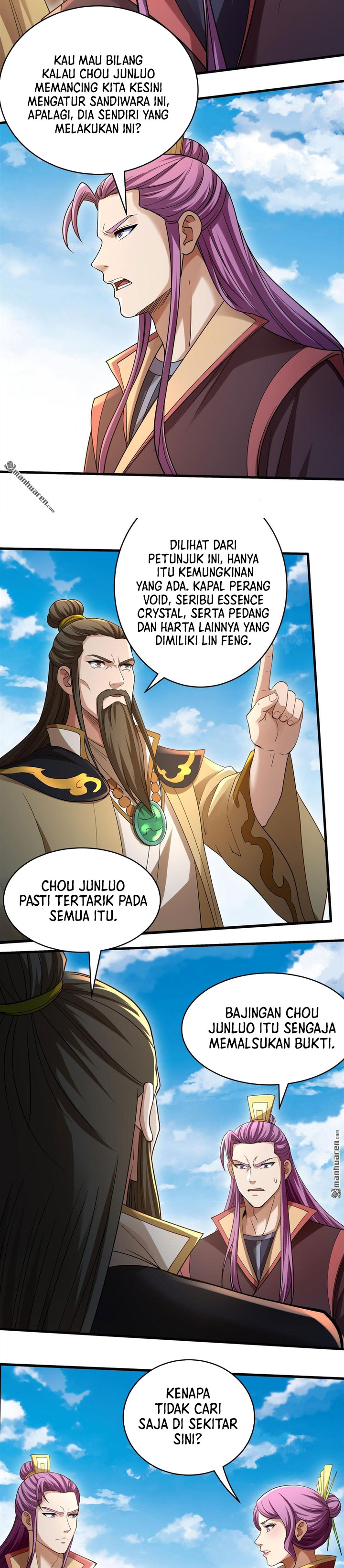 Baca God of Martial Arts - Chapter 1166 halaman 9