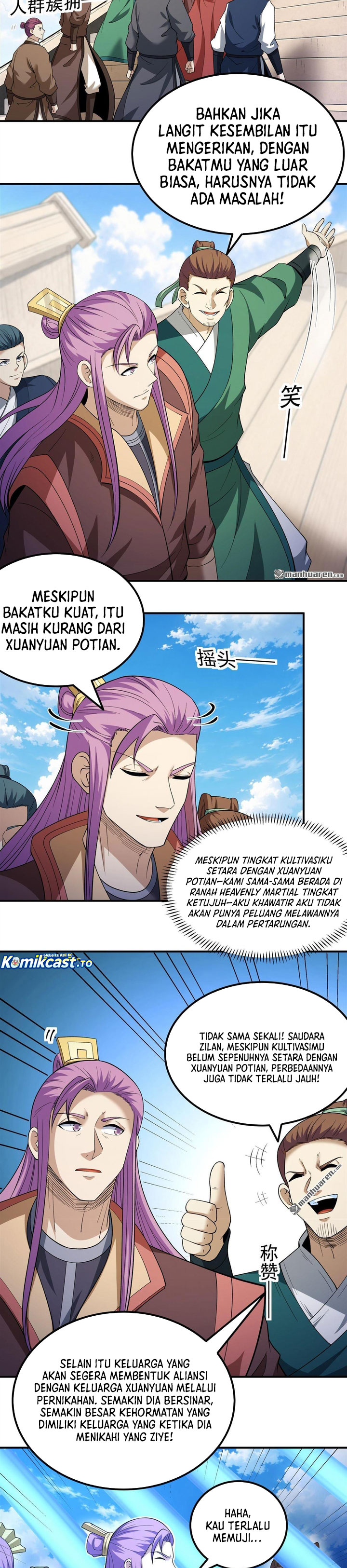 Baca God of Martial Arts - Chapter 1168 halaman 3