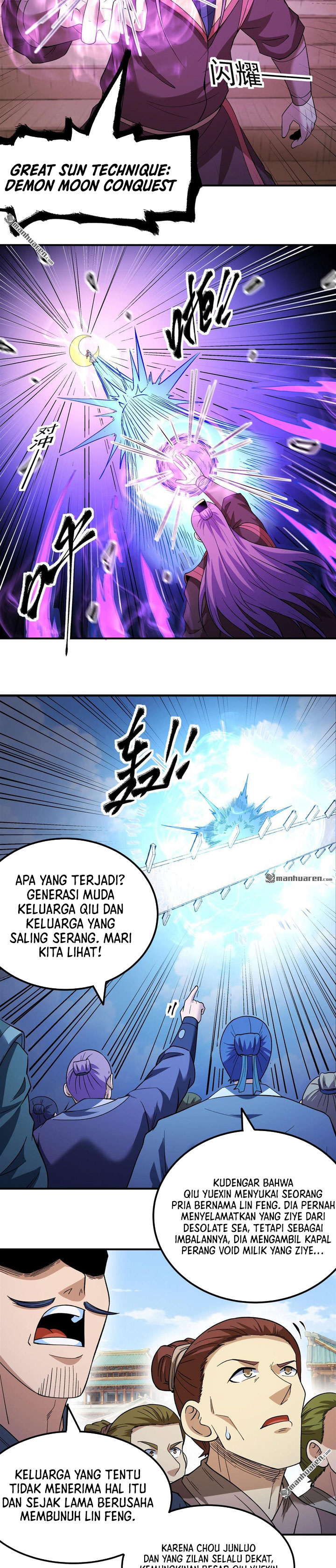 Baca God of Martial Arts - Chapter 1168 halaman 6