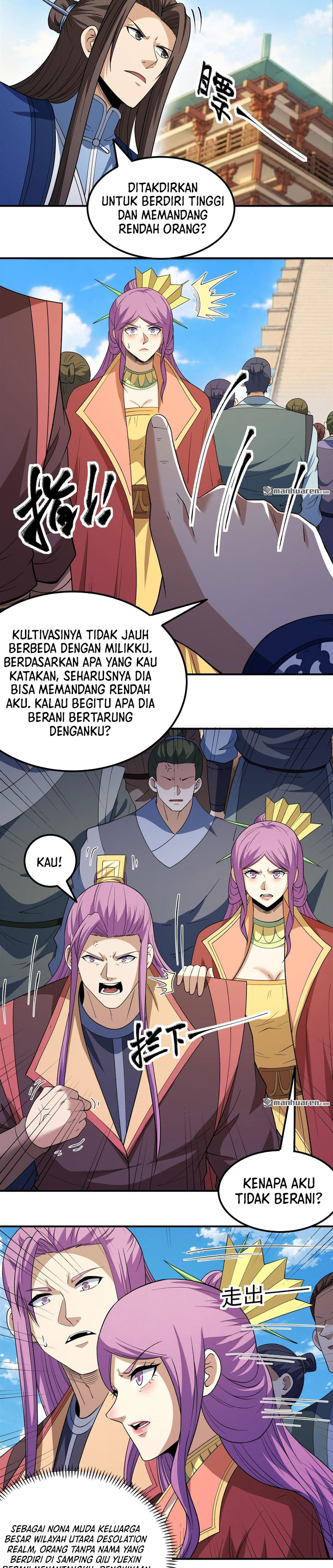 Baca God of Martial Arts - Chapter 1174 halaman 3