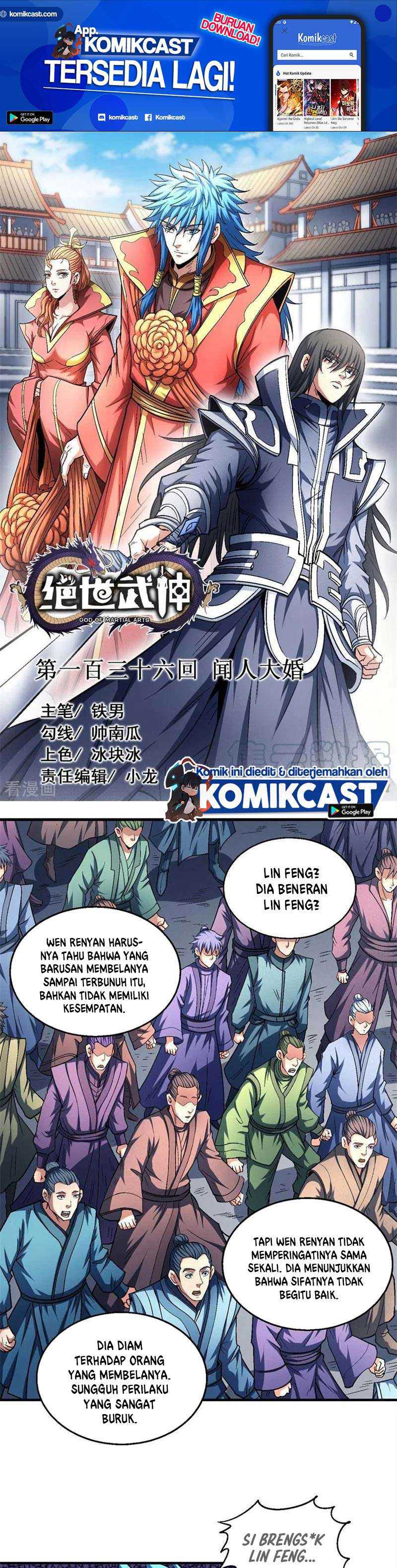 Baca God of Martial Arts - Chapter 136.3 halaman 2