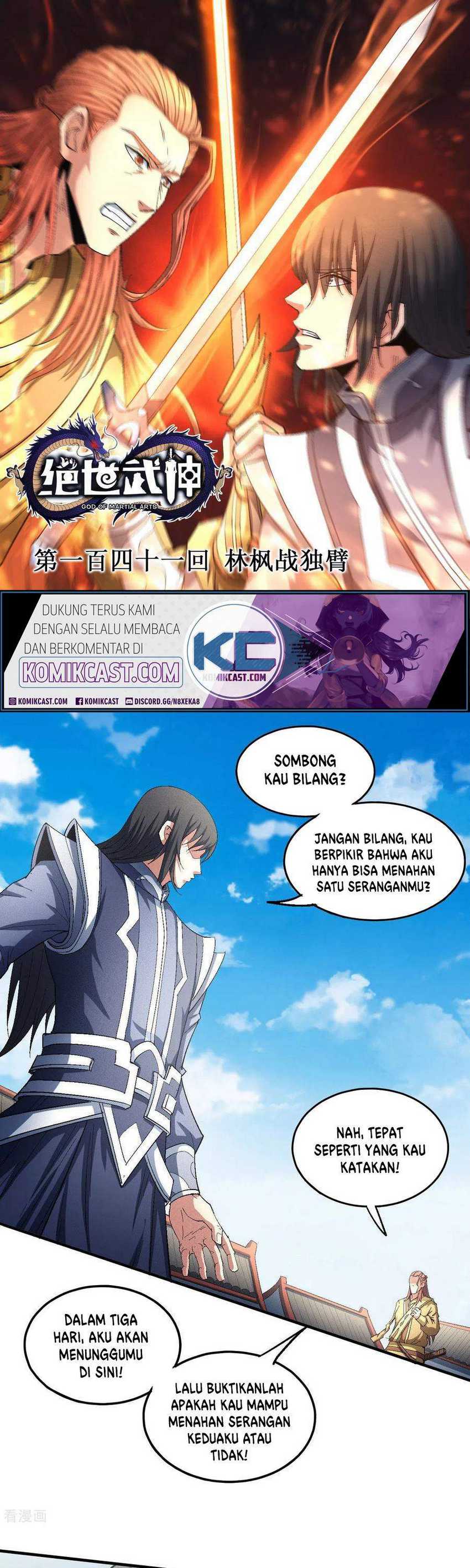 Baca God of Martial Arts - Chapter 141.1 halaman 2