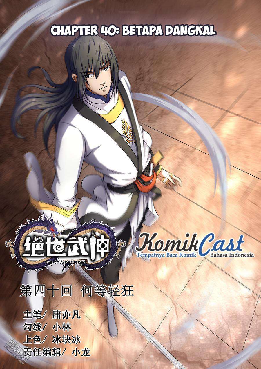 Baca God of Martial Arts - Chapter 40.1 halaman 1