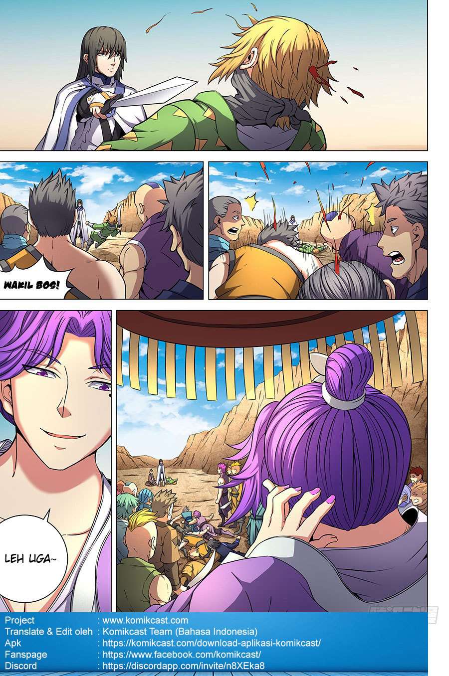 Baca God of Martial Arts - Chapter 54.3 halaman 5