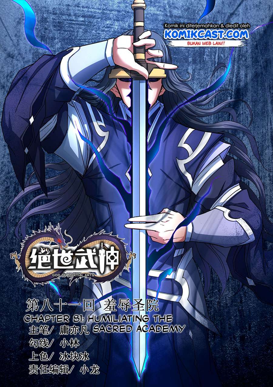 Baca God of Martial Arts - Chapter 81.1 halaman 2