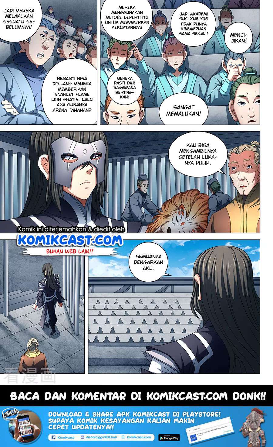 Baca God of Martial Arts - Chapter 82.1 halaman 3