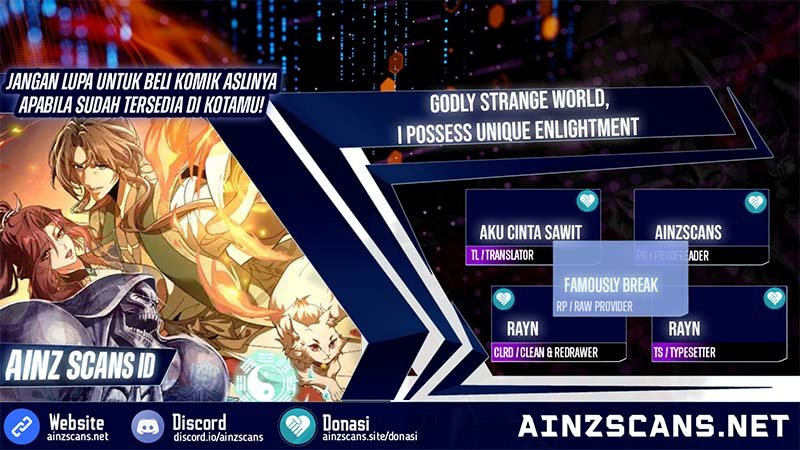 Baca Godly Strange World, I Possess Unique Enlightment - Chapter 34 halaman 1
