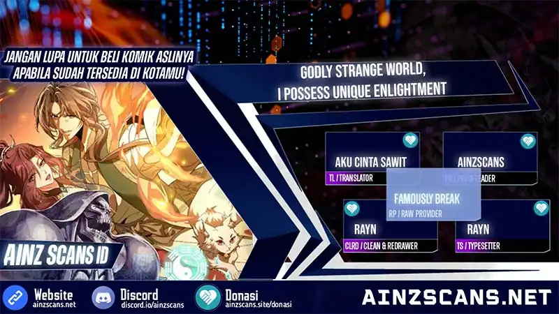 Baca Godly Strange World, I Possess Unique Enlightment - Chapter 35 halaman 1