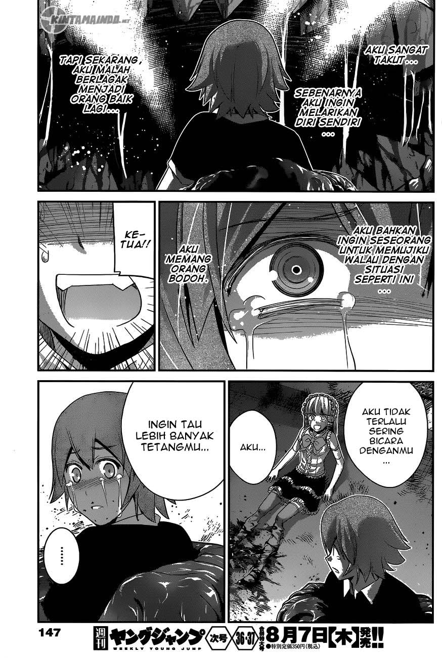 Baca Gokukoku no Brynhildr - Chapter 111 halaman 16