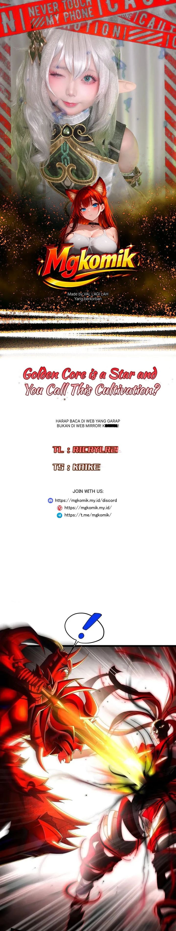 Baca Golden Core Is a Star You Call This Cultivating Immortality - Chapter 32 halaman 1