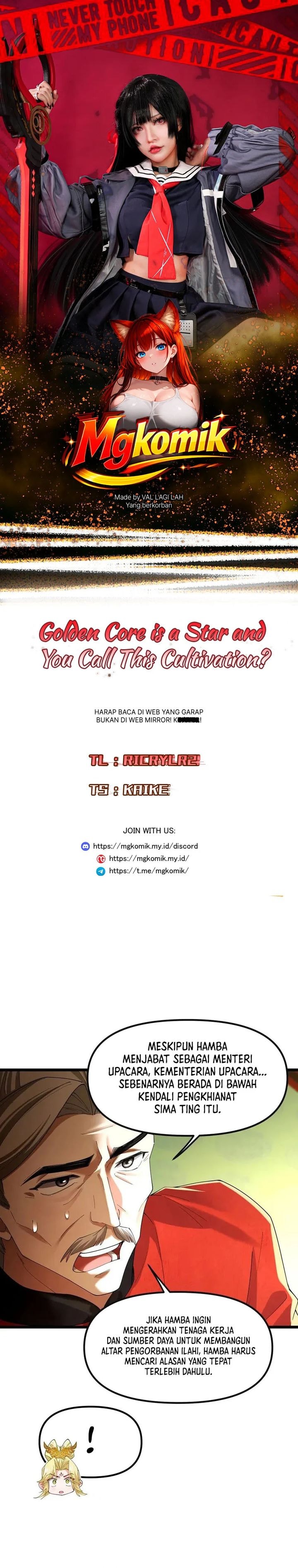 Baca Golden Core Is a Star You Call This Cultivating Immortality - Chapter 33 halaman 1