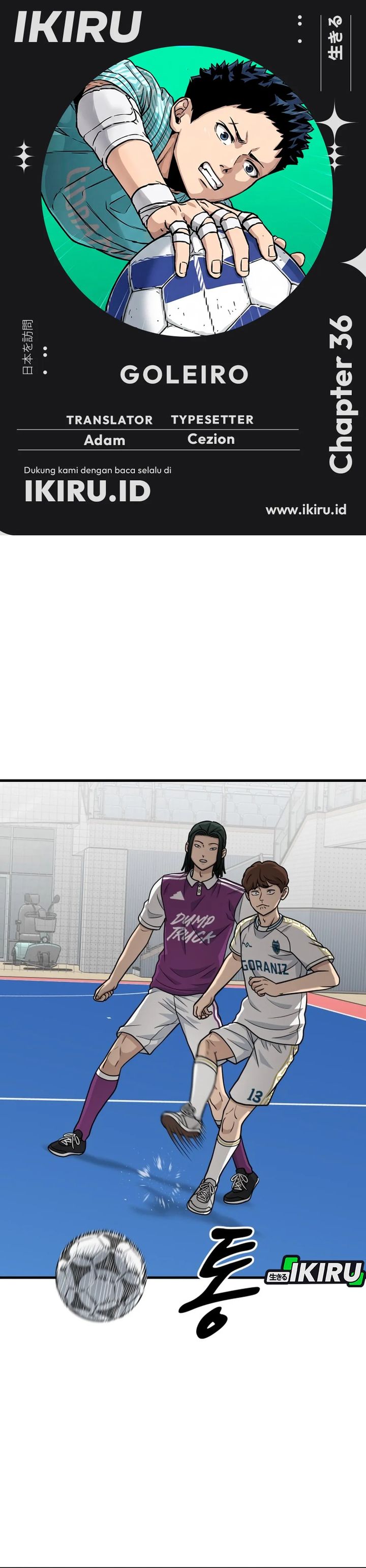Baca GOLIERO - Chapter 36 halaman 1