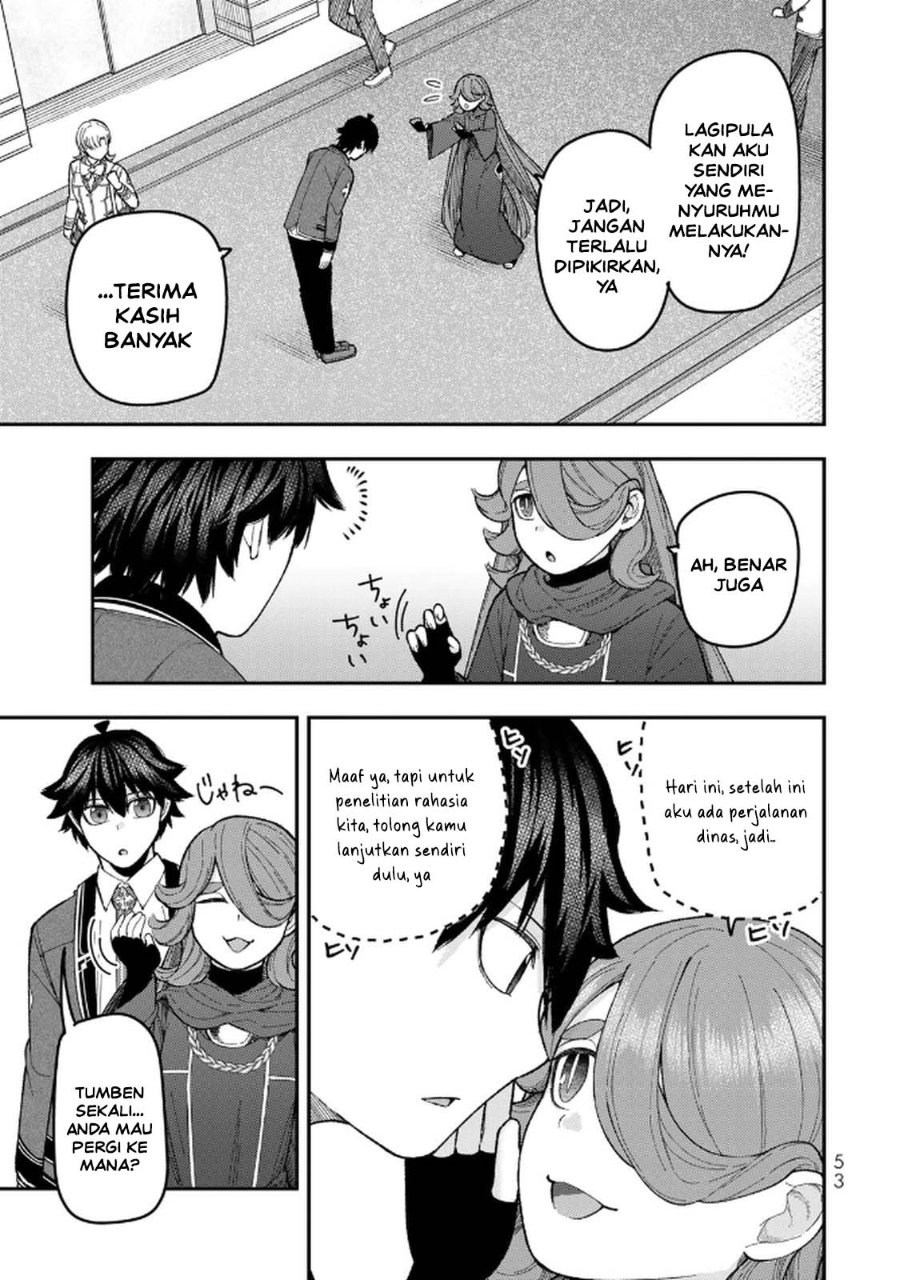 Baca Gomi Ika da to Tsuihou Sareta Shiyounin, Jitsu wa Zense Kenja desu ~Shijou Saikyou no Kenja, Sekai Saikouhou no Gakuen ni Kayou~ Chapter 10 Bahasa Indonesia page 42
