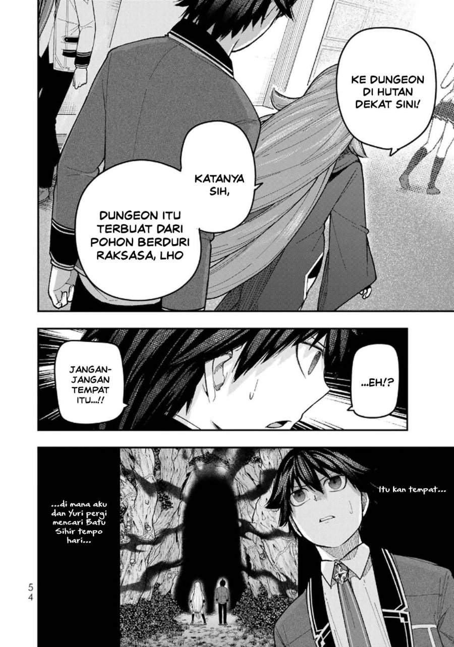 Baca Gomi Ika da to Tsuihou Sareta Shiyounin, Jitsu wa Zense Kenja desu ~Shijou Saikyou no Kenja, Sekai Saikouhou no Gakuen ni Kayou~ Chapter 10 Bahasa Indonesia page 44