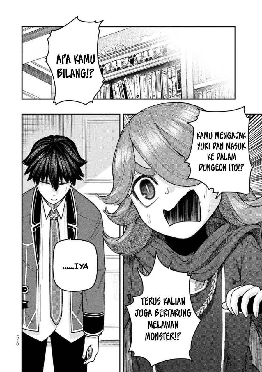 Baca Gomi Ika da to Tsuihou Sareta Shiyounin, Jitsu wa Zense Kenja desu ~Shijou Saikyou no Kenja, Sekai Saikouhou no Gakuen ni Kayou~ Chapter 10 Bahasa Indonesia page 48