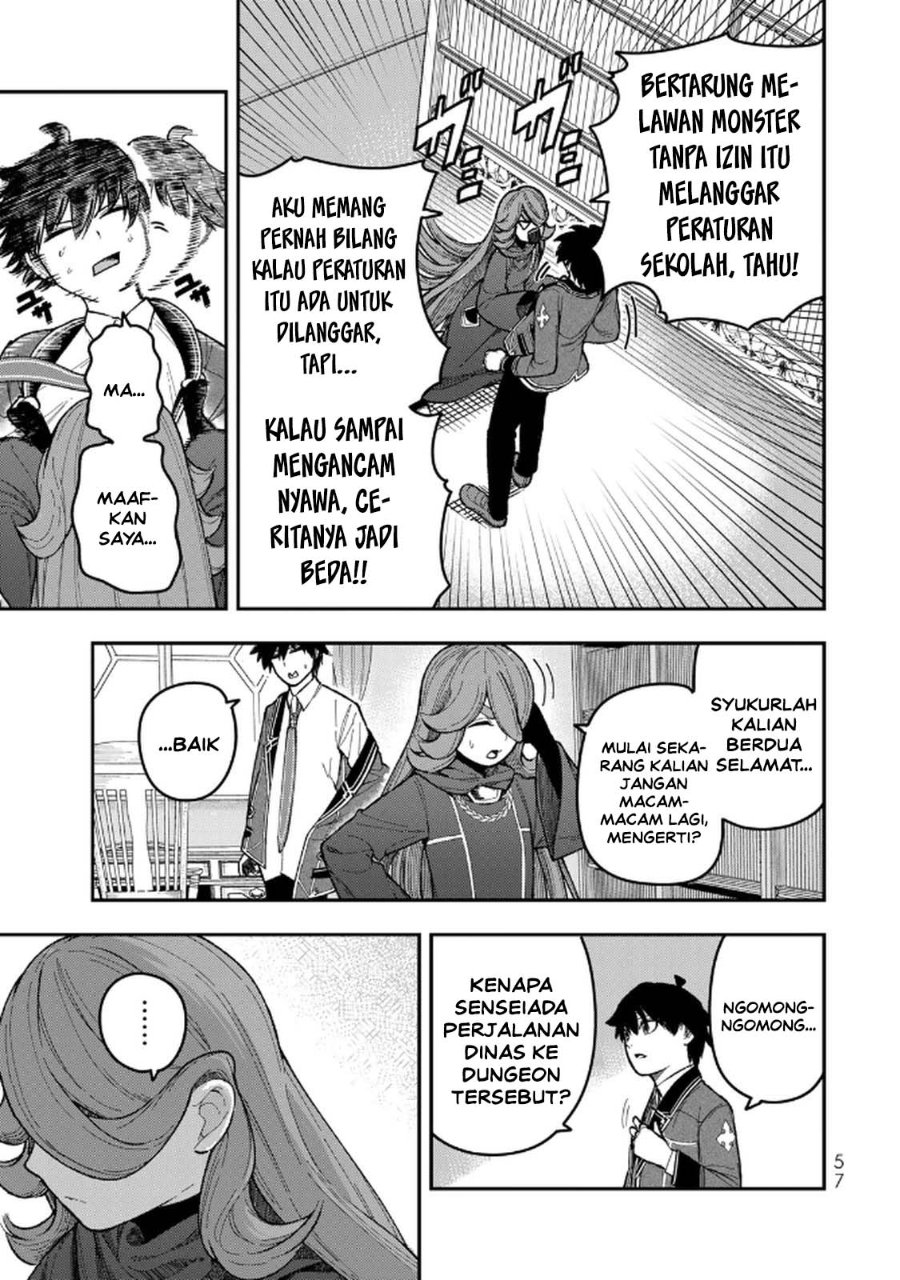Baca Gomi Ika da to Tsuihou Sareta Shiyounin, Jitsu wa Zense Kenja desu ~Shijou Saikyou no Kenja, Sekai Saikouhou no Gakuen ni Kayou~ Chapter 10 Bahasa Indonesia page 50