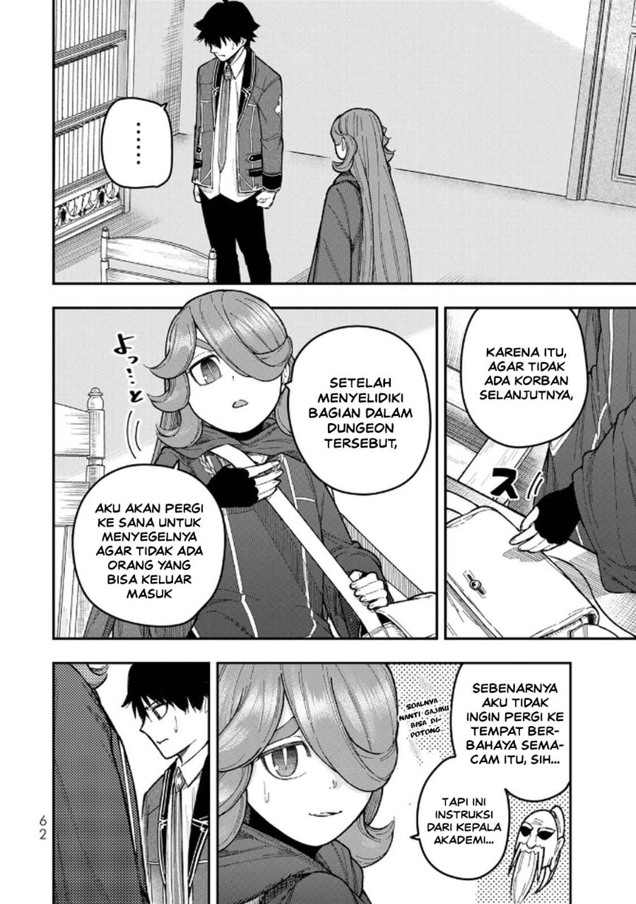 Baca Gomi Ika da to Tsuihou Sareta Shiyounin, Jitsu wa Zense Kenja desu ~Shijou Saikyou no Kenja, Sekai Saikouhou no Gakuen ni Kayou~ Chapter 10 Bahasa Indonesia page 60