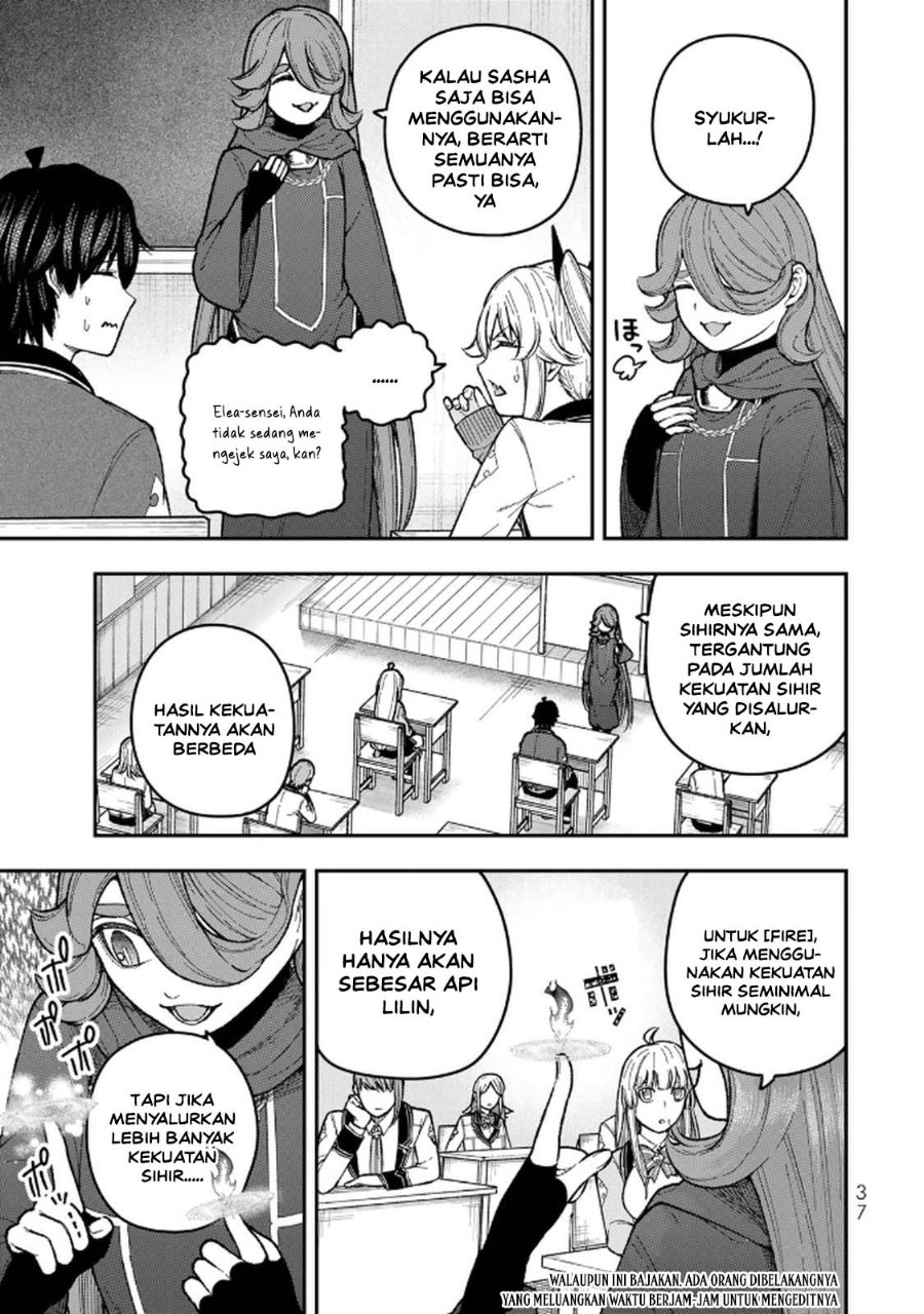 Baca Gomi Ika da to Tsuihou Sareta Shiyounin, Jitsu wa Zense Kenja desu ~Shijou Saikyou no Kenja, Sekai Saikouhou no Gakuen ni Kayou~ Chapter 10 Bahasa Indonesia page 10
