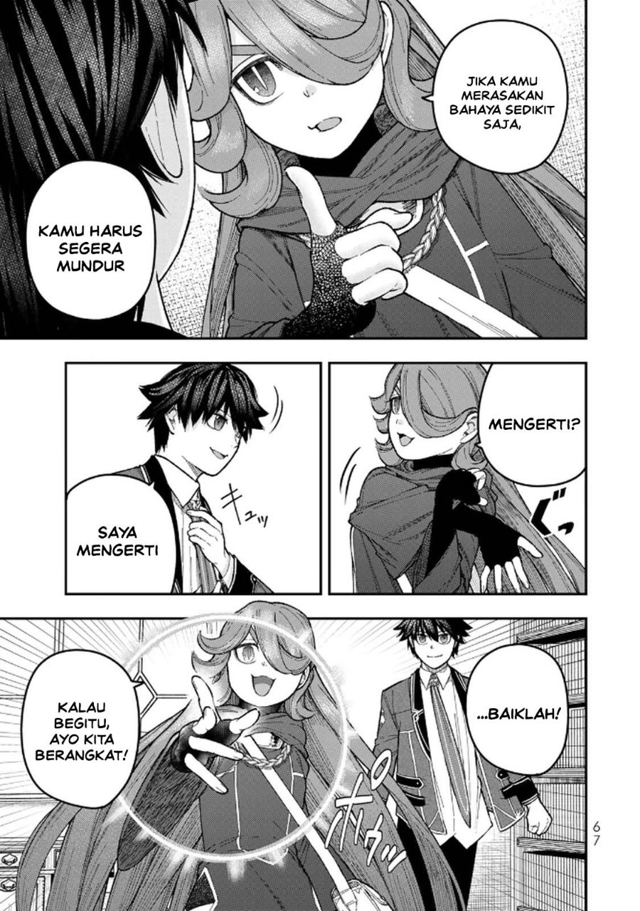 Baca Gomi Ika da to Tsuihou Sareta Shiyounin, Jitsu wa Zense Kenja desu ~Shijou Saikyou no Kenja, Sekai Saikouhou no Gakuen ni Kayou~ Chapter 10 Bahasa Indonesia page 70