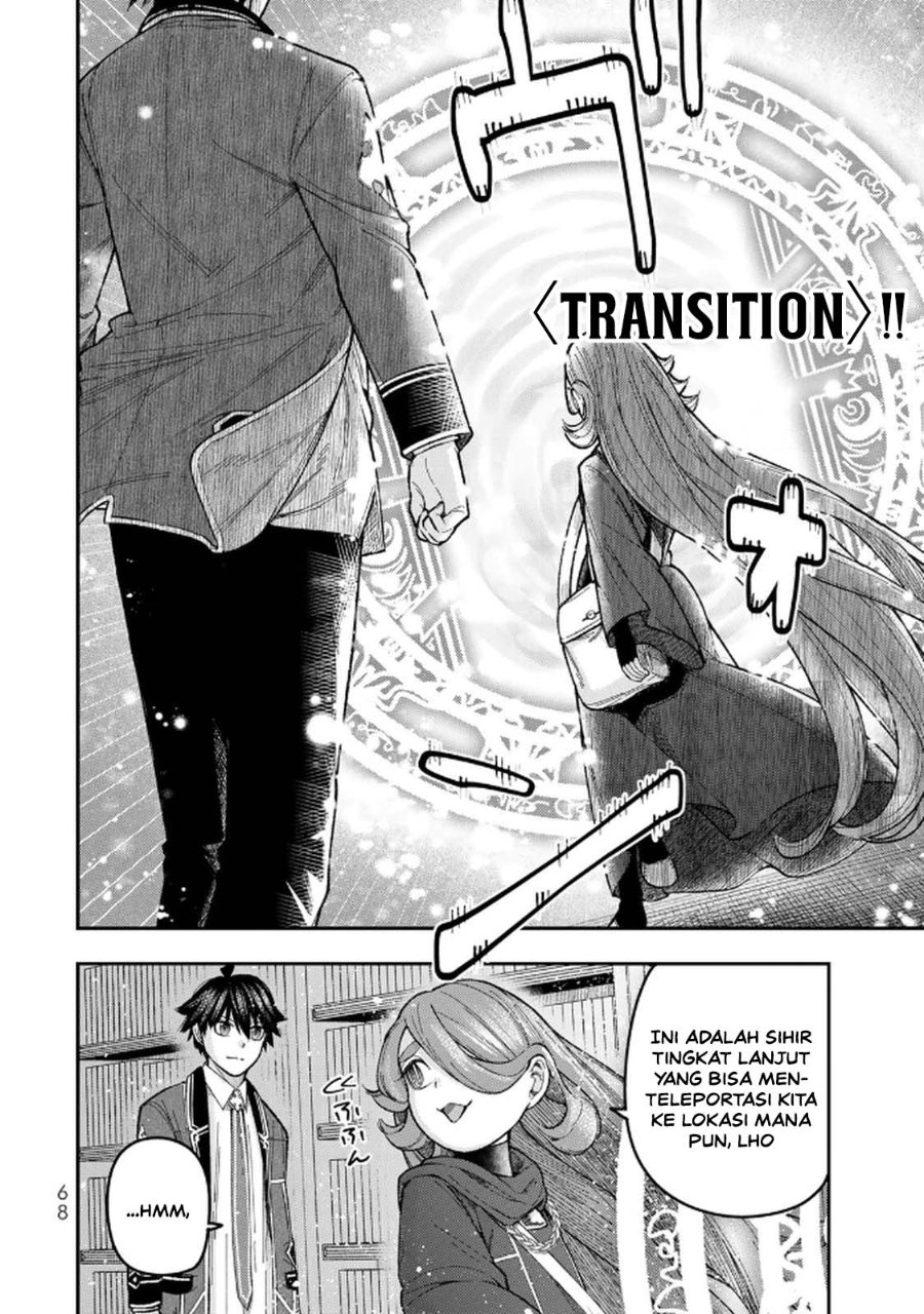 Baca Gomi Ika da to Tsuihou Sareta Shiyounin, Jitsu wa Zense Kenja desu ~Shijou Saikyou no Kenja, Sekai Saikouhou no Gakuen ni Kayou~ Chapter 10 Bahasa Indonesia page 72