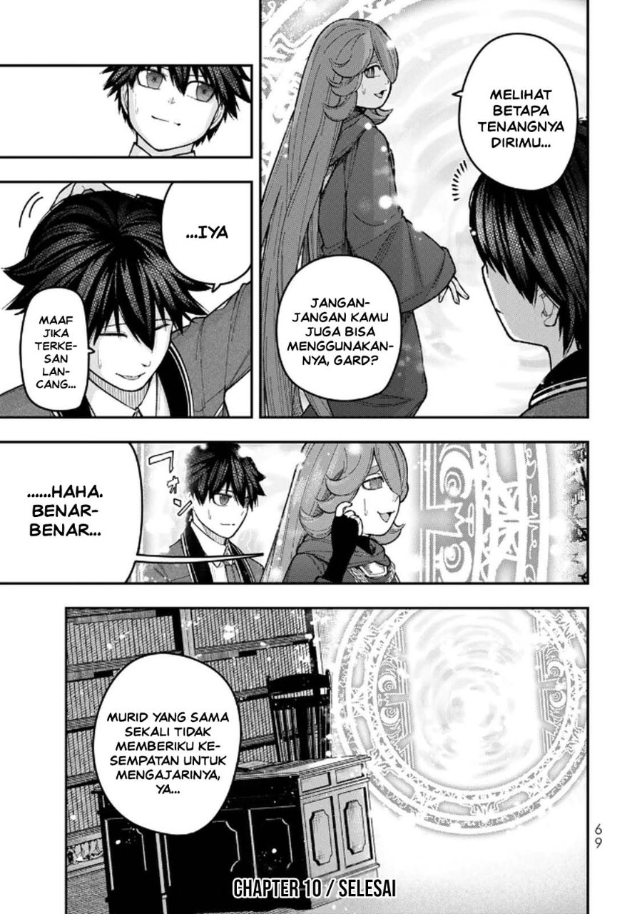 Baca Gomi Ika da to Tsuihou Sareta Shiyounin, Jitsu wa Zense Kenja desu ~Shijou Saikyou no Kenja, Sekai Saikouhou no Gakuen ni Kayou~ Chapter 10 Bahasa Indonesia page 74