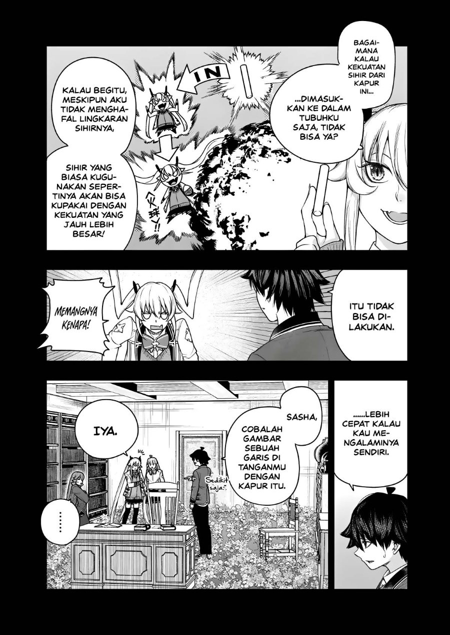 Gomi Ika da to Tsuihou Sareta Shiyounin, Jitsu wa Zense Kenja desu ~Shijou Saikyou no Kenja, Sekai Saikouhou no Gakuen ni Kayou~ Chapter 18 - Page 9