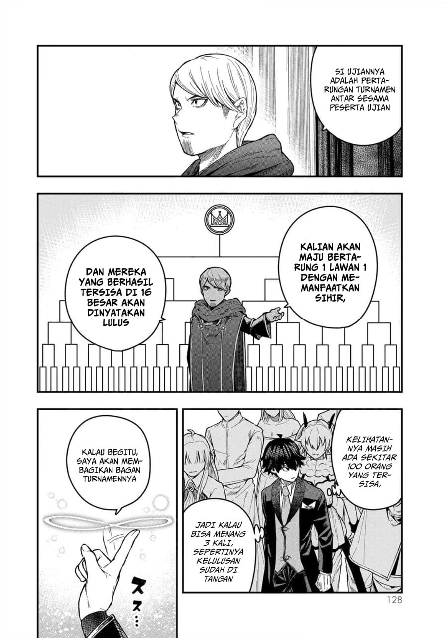 Baca Gomi Ika da to Tsuihou Sareta Shiyounin, Jitsu wa Zense Kenja desu ~Shijou Saikyou no Kenja, Sekai Saikouhou no Gakuen ni Kayou~ - Chapter 4 halaman 2