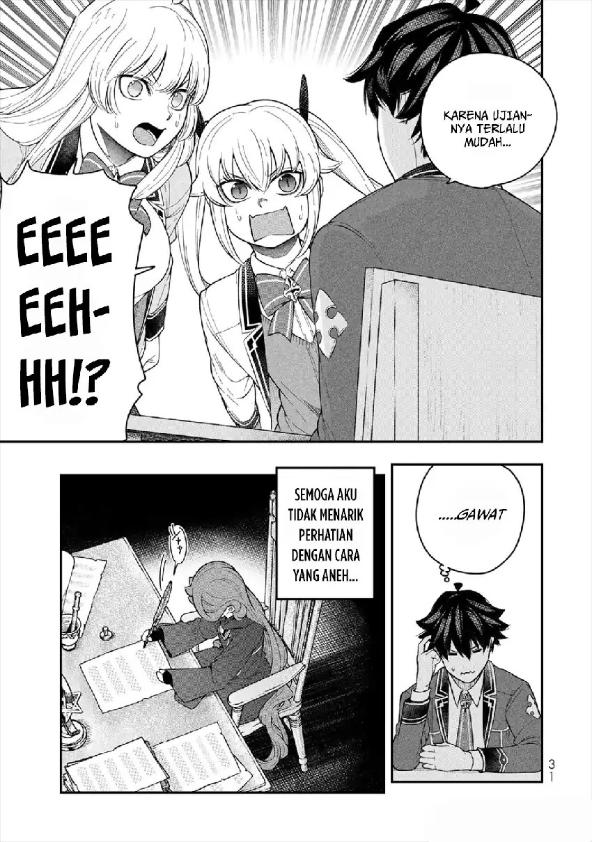 Baca Gomi Ika da to Tsuihou Sareta Shiyounin, Jitsu wa Zense Kenja desu ~Shijou Saikyou no Kenja, Sekai Saikouhou no Gakuen ni Kayou~ - Chapter 5 halaman 33