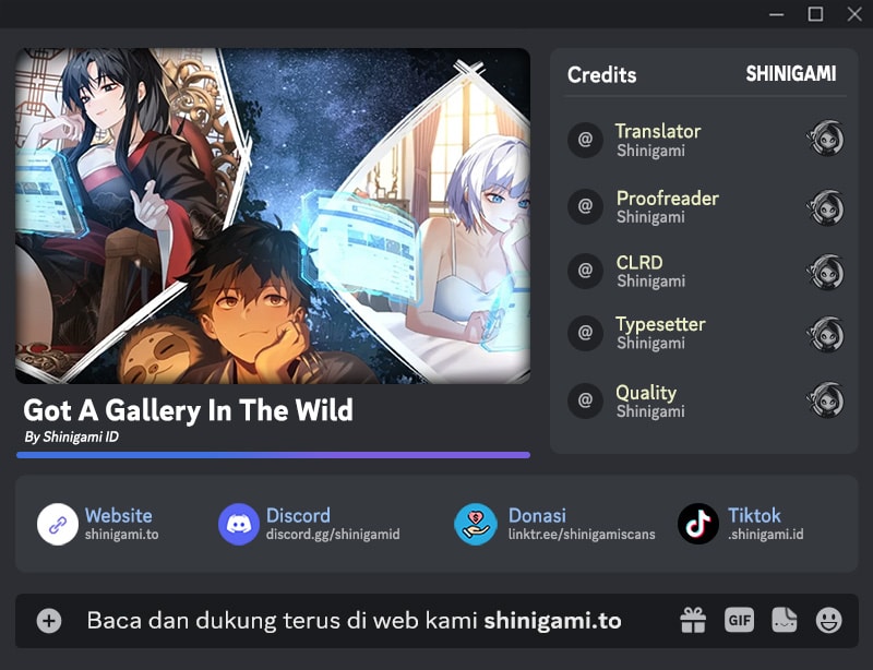 Got A Gallery In The Wild Chapter 0.1 - Page 1