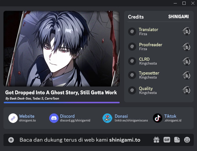 Baca Got Dropped Into A Ghost Story, Still Gotta Work - Chapter 0.5 halaman 1