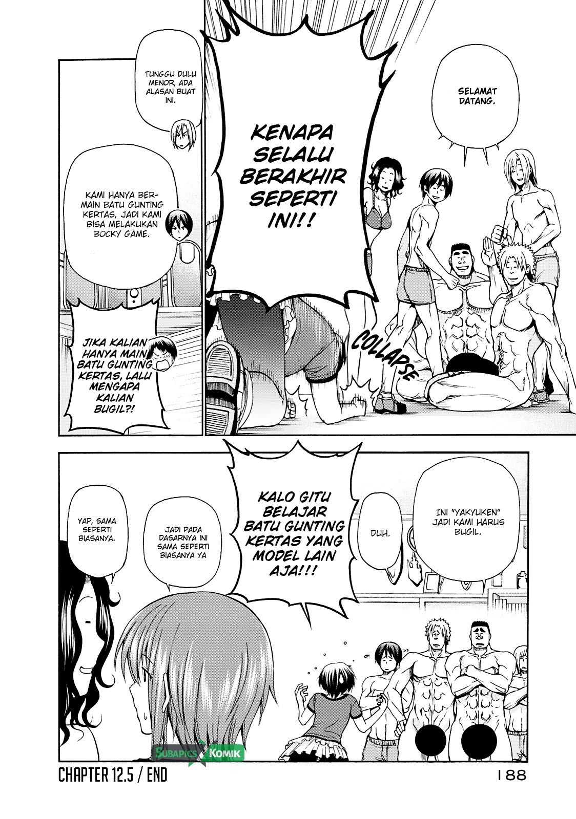 Grand Blue Chapter 12.5 - Page 19