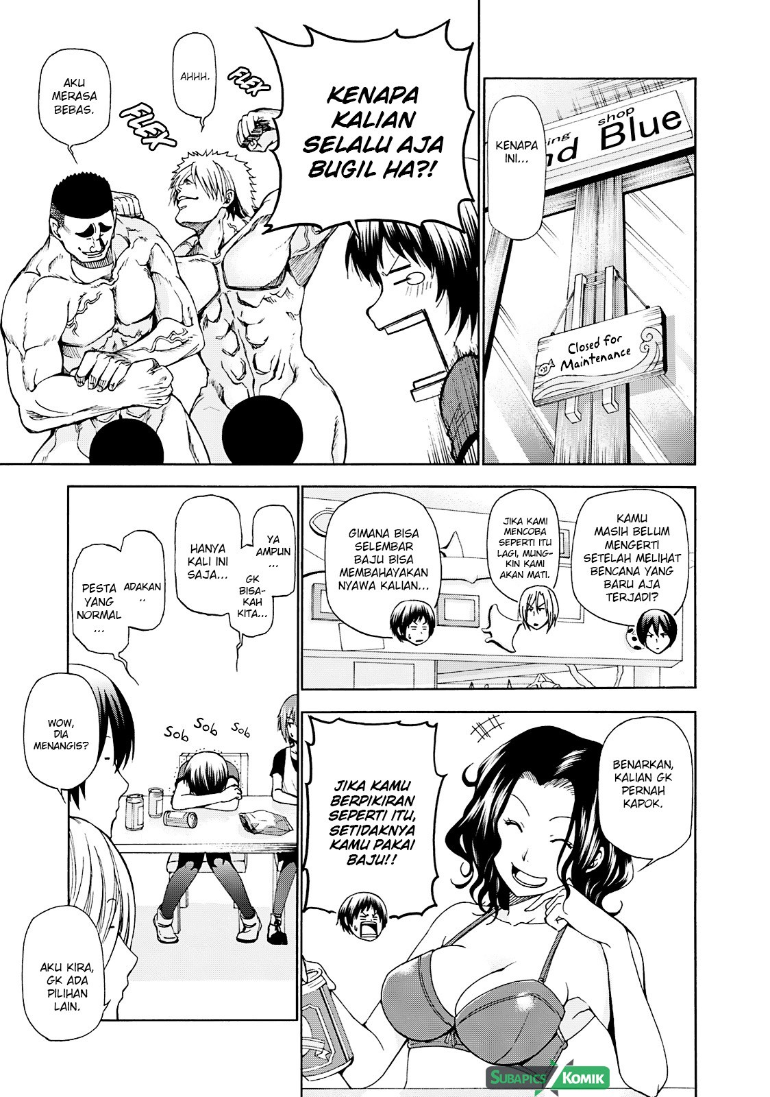 Grand Blue Chapter 12.5 - Page 7