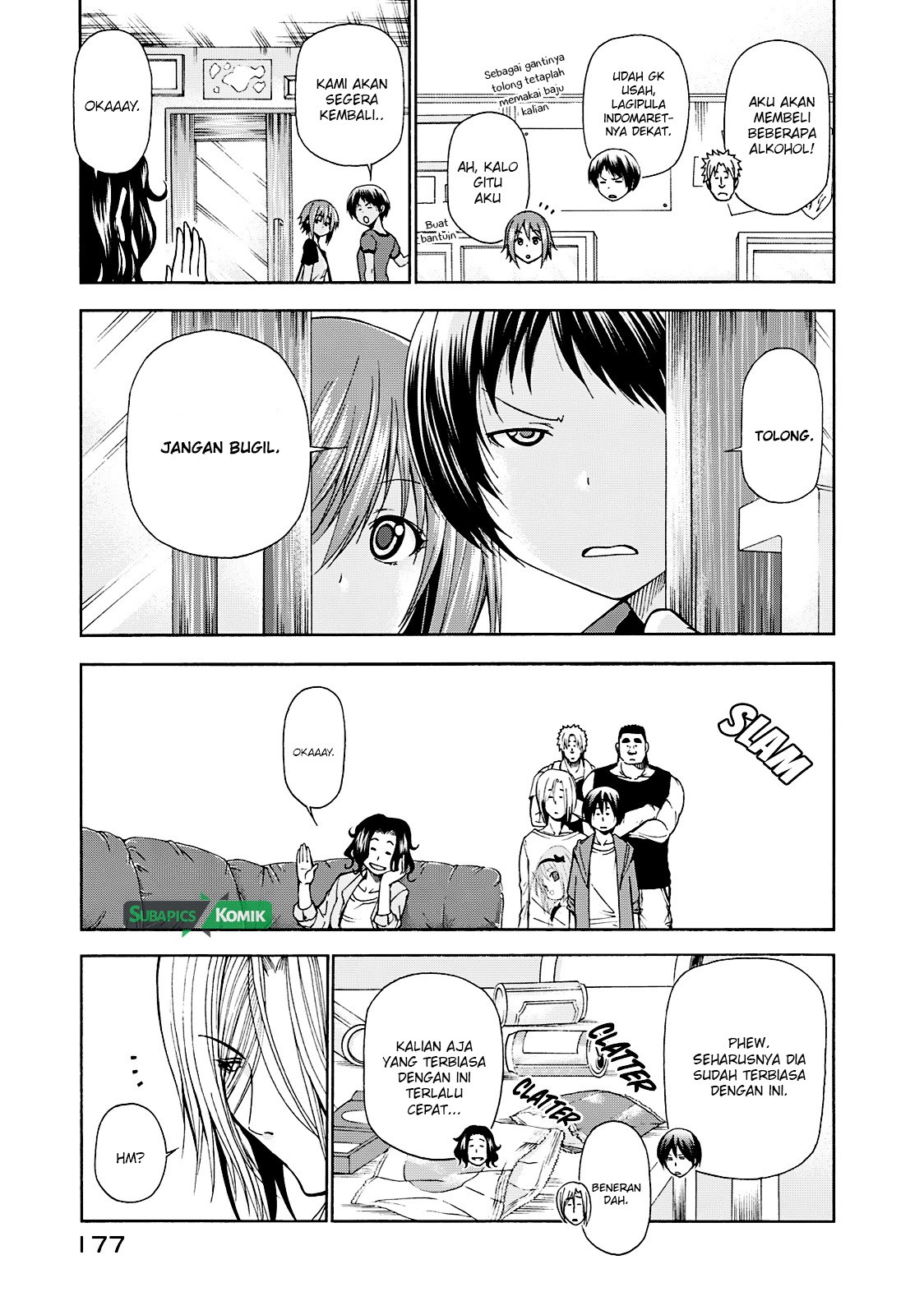 Grand Blue Chapter 12.5 - Page 9