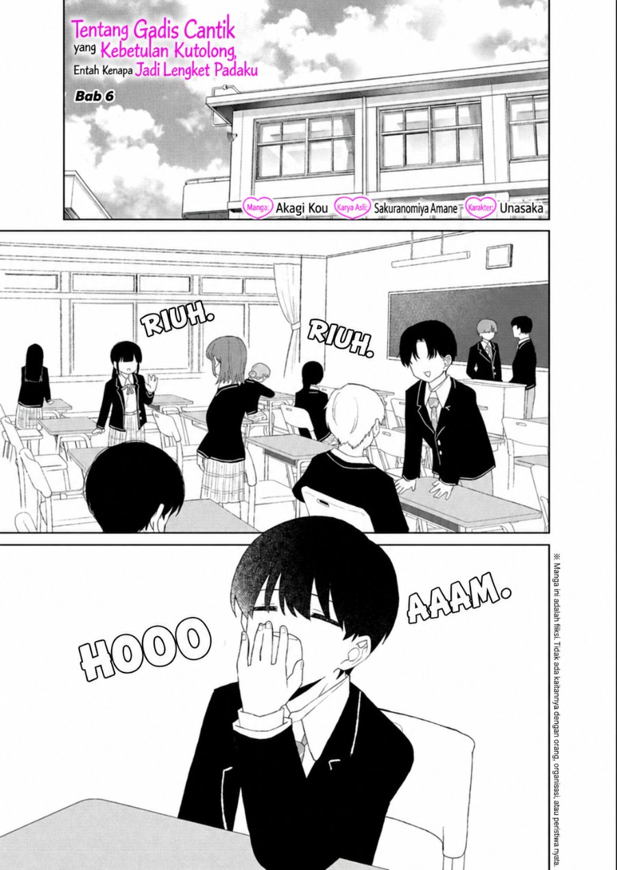 Guuzen Tasuketa Bishoujo ga Naze ka Ore ni Natsuite Shimatta Ken ni Tsuite Chapter 6 - Page 1