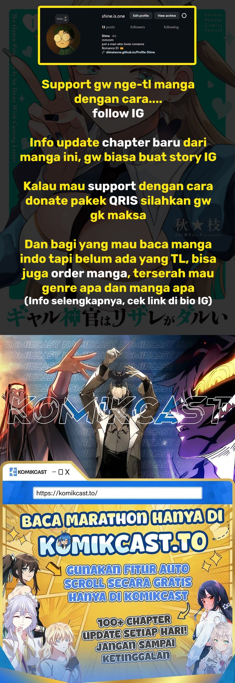 Baca Gyaru Shinkan wa Rizare ga Darui - Chapter 11.5 halaman 9