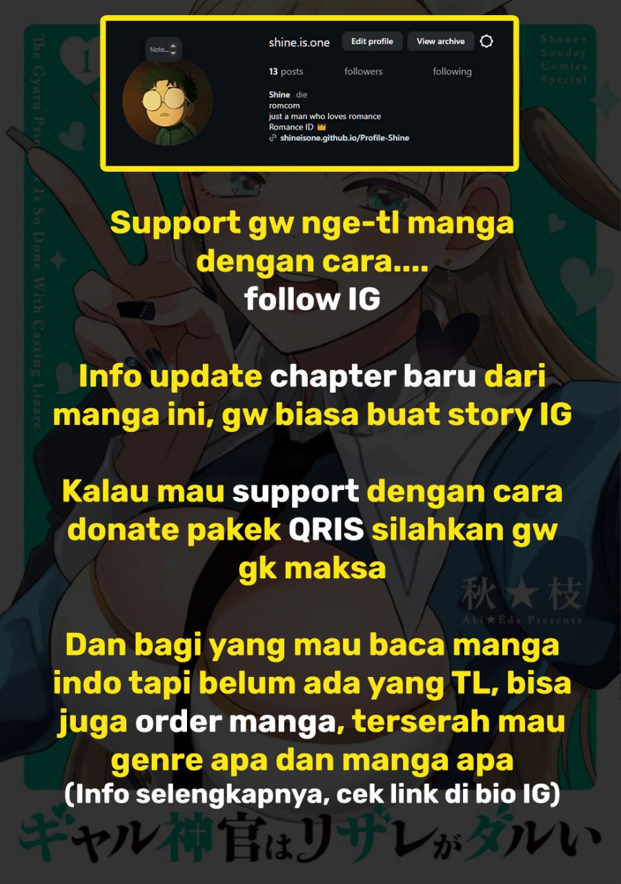 Baca Gyaru Shinkan wa Rizare ga Darui - Chapter 14 halaman 19
