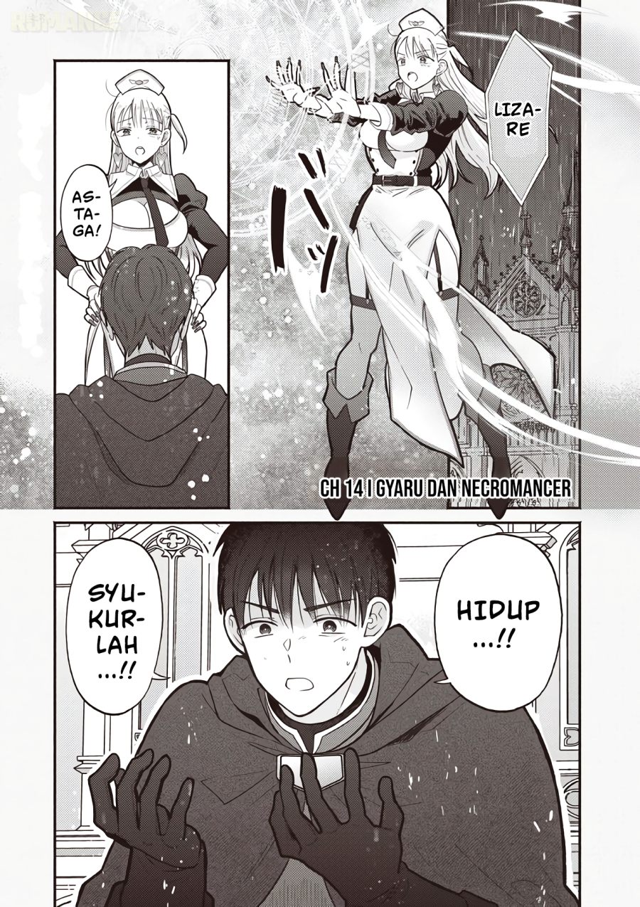 Baca Gyaru Shinkan wa Rizare ga Darui - Chapter 14 halaman 2