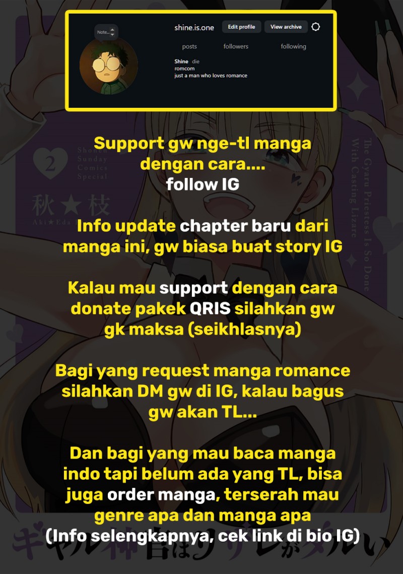 Baca Gyaru Shinkan wa Rizare ga Darui - Chapter 18 halaman 24