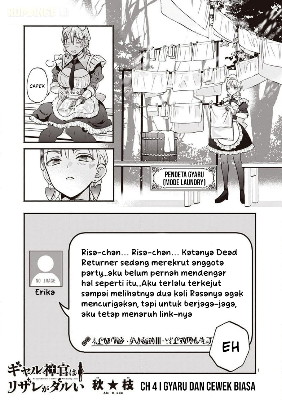 Baca Gyaru Shinkan wa Rizare ga Darui - Chapter 4 halaman 2