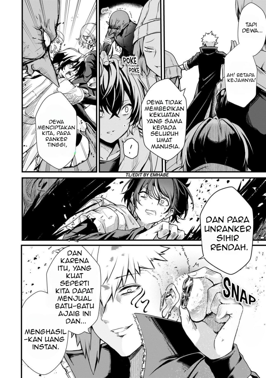 Baca Hai no Sekai wa Kami-no-me de Irodoku: Ore dake Mieru Status de, Saijaku kara Saikyou e Kageagaru - Chapter 1 halaman 10
