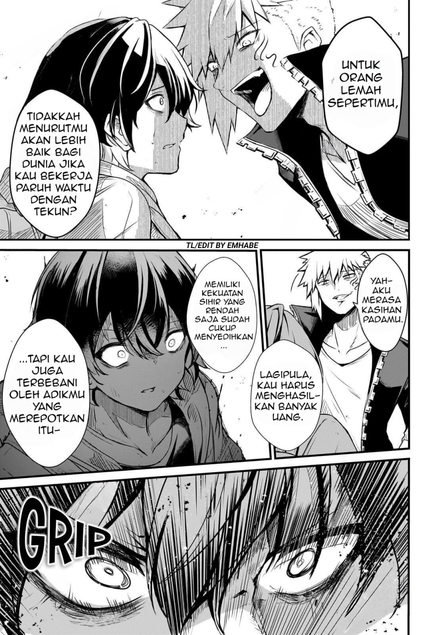 Baca Hai no Sekai wa Kami-no-me de Irodoku: Ore dake Mieru Status de, Saijaku kara Saikyou e Kageagaru - Chapter 1 halaman 11